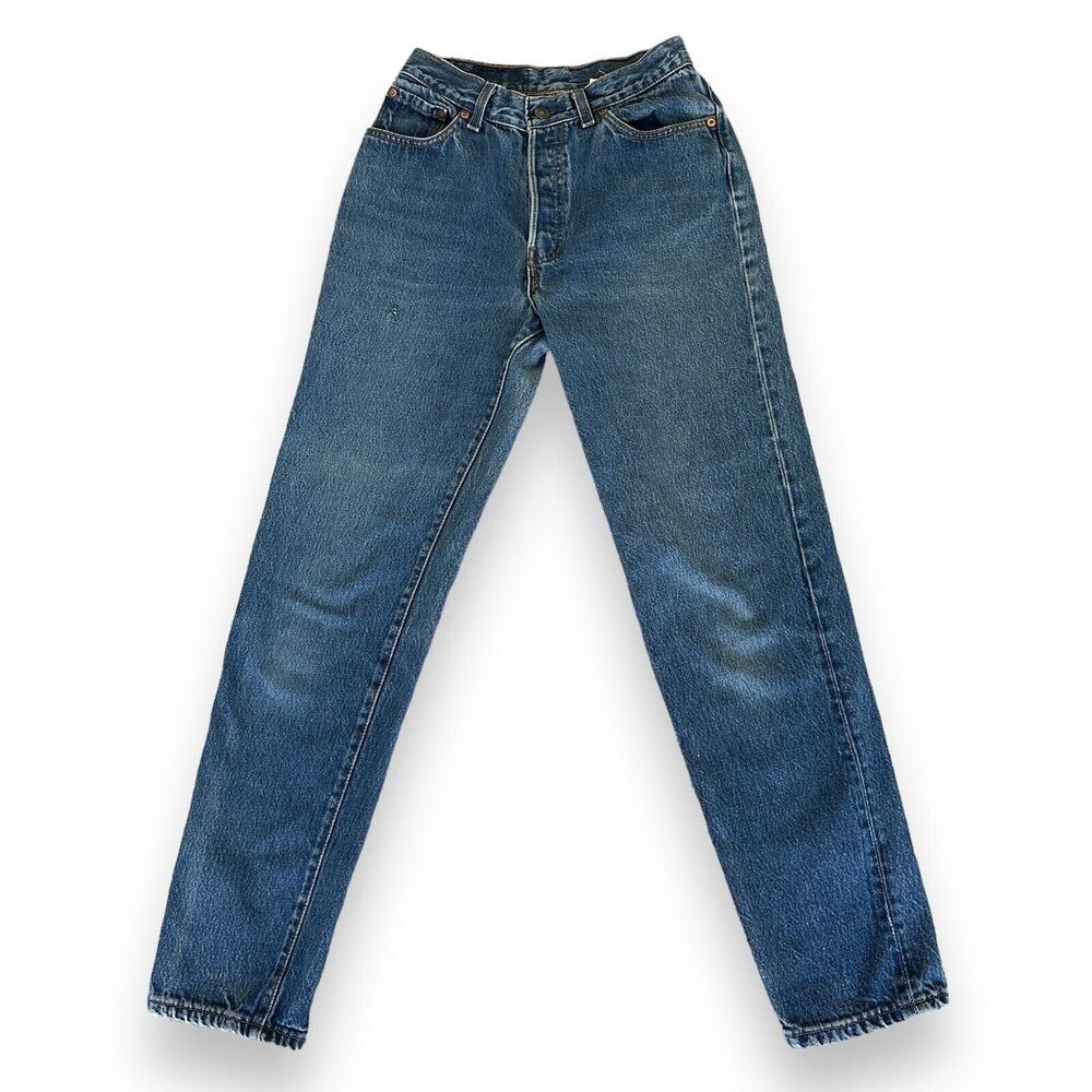 Needs Repair VTG 80s Levi's 501 Mom Jeans High Waist Sz 9 Made‎ in USA Mom 1980s